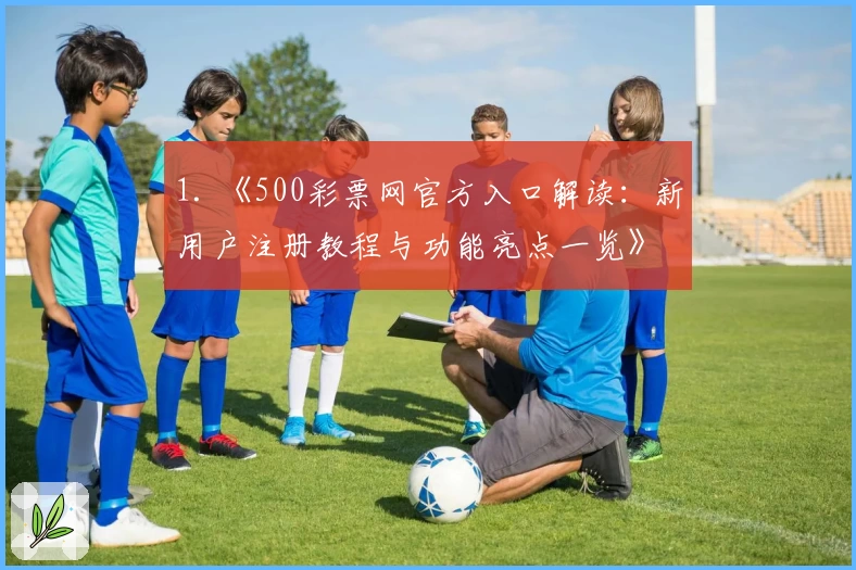 1. 《500彩票网官方入口解读：新用户注册教程与功能亮点一览》